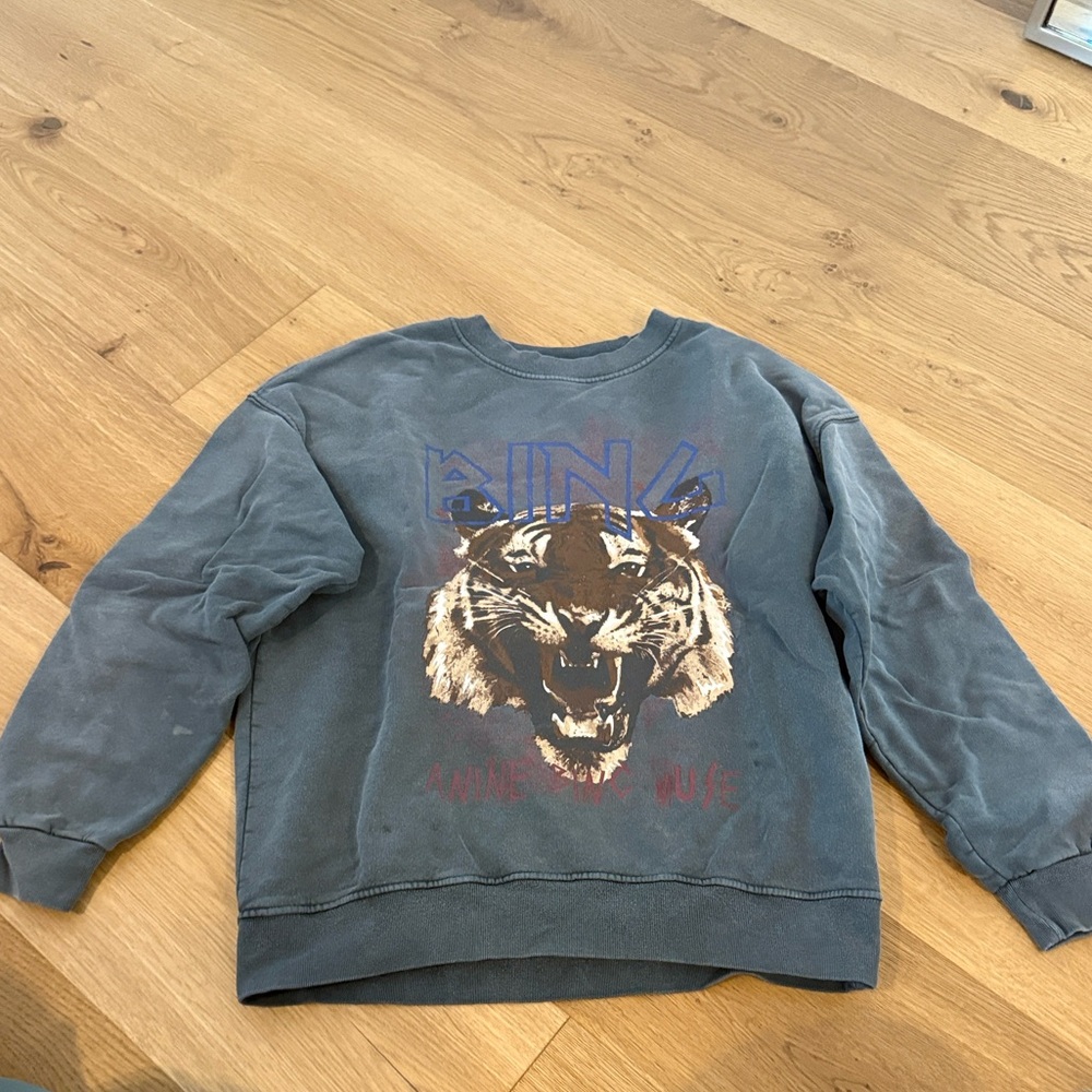Anine Bing Tiger Graphic Sweatshirt